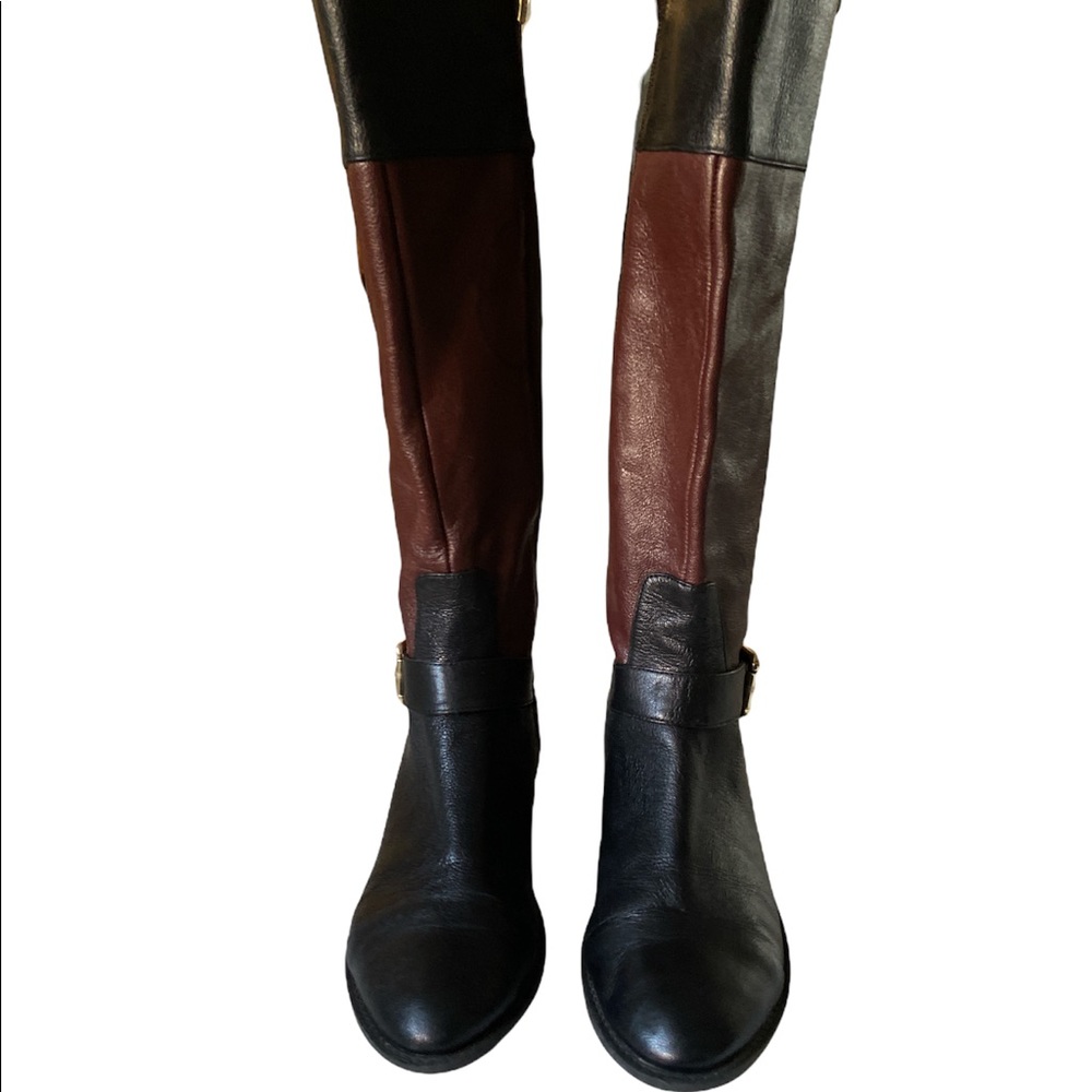 Vince Camuto Color Block Tall Boots - image 3